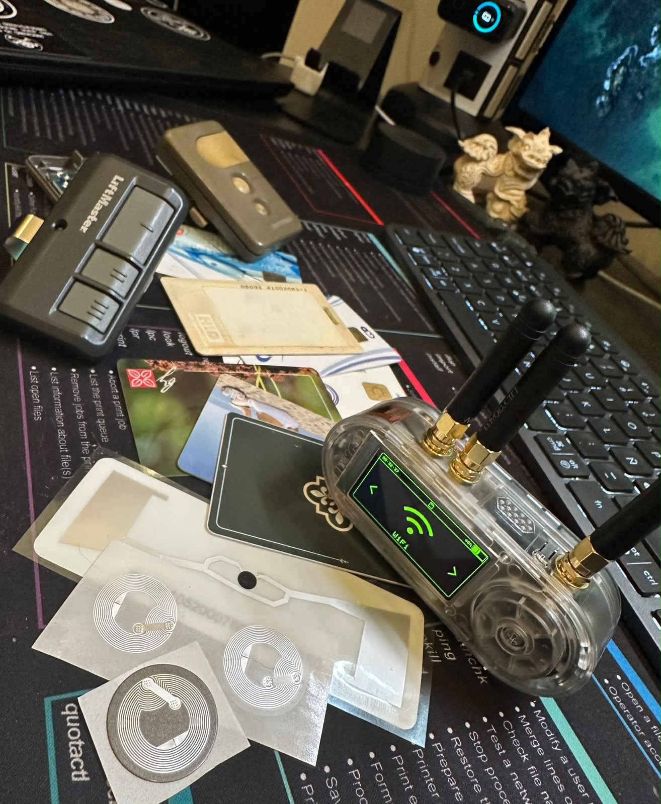The T-Embed and the pile of things I tested it against